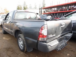 2009 Toyota Tacoma Gray Extended Cab 2.7L AT 2WD #Z22121